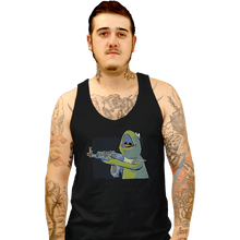 Load image into Gallery viewer, Shirts Tank Top, Unisex / Small / Black Frog Gun