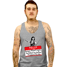 Load image into Gallery viewer, Daily_Deal_Shirts Tank Top, Unisex / Small / Sports Grey Inigo Hello
