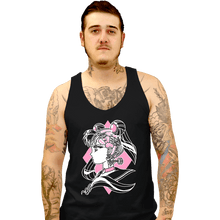Load image into Gallery viewer, Shirts Tank Top, Unisex / Small / Black Magical Lock and Time Key II