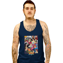 Load image into Gallery viewer, Shirts Tank Top, Unisex / Small / Navy Dark Tournament Clash Of Demons