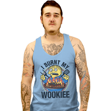 Load image into Gallery viewer, Daily_Deal_Shirts Tank Top, Unisex / Small / Powder Blue Burnt Wookiee