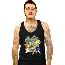 Load image into Gallery viewer, Daily_Deal_Shirts Tank Top, Unisex / Small / Black Vintage Monster Rancher