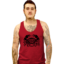Load image into Gallery viewer, Daily_Deal_Shirts Tank Top, Unisex / Small / Red Daemon's Smoked Crab