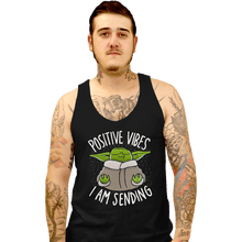 Load image into Gallery viewer, Daily_Deal_Shirts Tank Top, Unisex / Small / Black Positive Vibes