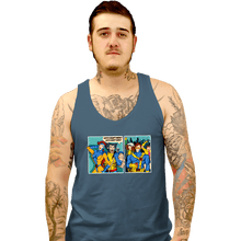 Load image into Gallery viewer, Shirts Tank Top, Unisex / Small / Indigo Blue Clueless Scotty
