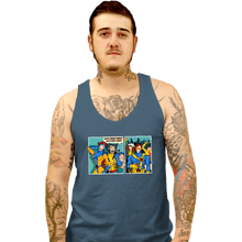 Load image into Gallery viewer, Shirts Tank Top, Unisex / Small / Indigo Blue Clueless Scotty