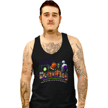 Load image into Gallery viewer, Daily_Deal_Shirts Tank Top, Unisex / Small / Black Enjoy the Horrorthon in Santa Mira