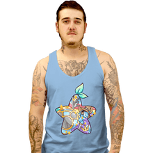 Load image into Gallery viewer, Shirts Tank Top, Unisex / Small / Powder Blue Magical Silhouettes - Paopu Fruit