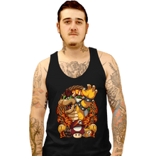 Load image into Gallery viewer, Secret_Shirts Tank Top, Unisex / Small / Black Koopa Crest