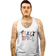 Load image into Gallery viewer, Shirts Tank Top, Unisex / Small / White Space Girls
