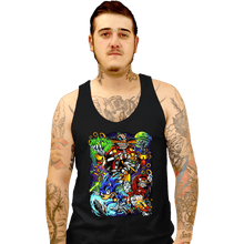 Load image into Gallery viewer, Last_Chance_Shirts Tank Top, Unisex / Small / Black Robotnik VS Sonic