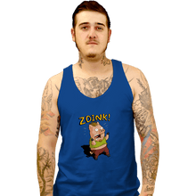 Load image into Gallery viewer, Daily_Deal_Shirts Tank Top, Unisex / Small / Royal Blue Stoner Pig