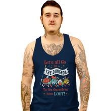 Load image into Gallery viewer, Shirts Tank Top, Unisex / Small / Navy Let&#39;s Go
