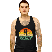 Load image into Gallery viewer, Secret_Shirts Tank Top, Unisex / Small / Black Vintage Wuv