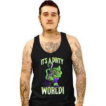 Load image into Gallery viewer, Daily_Deal_Shirts Tank Top, Unisex / Small / Black Cute But Dirty