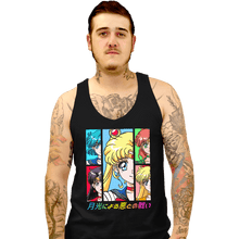 Load image into Gallery viewer, Secret_Shirts Tank Top, Unisex / Small / Black Moon Prism Power!