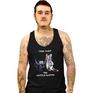Daily_Deal_Shirts Tank Top, Unisex / Small / Black Take Over Middle Earth