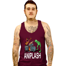 Load image into Gallery viewer, Secret_Shirts Tank Top, Unisex / Small / Maroon Aniplash