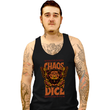 Load image into Gallery viewer, Daily_Deal_Shirts Tank Top, Unisex / Small / Black Chaos Dice
