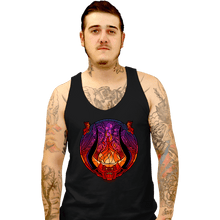 Load image into Gallery viewer, Daily_Deal_Shirts Tank Top, Unisex / Small / Black Stained Glass Darkness