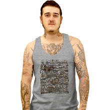Load image into Gallery viewer, Daily_Deal_Shirts Tank Top, Unisex / Small / Sports Grey Tapestry Of The Quested Grail
