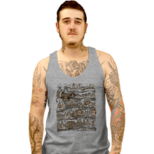 Load image into Gallery viewer, Daily_Deal_Shirts Tank Top, Unisex / Small / Sports Grey Tapestry Of The Quested Grail