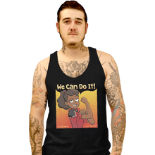 Load image into Gallery viewer, Shirts Tank Top, Unisex / Small / Black Lower Decks Can Do It