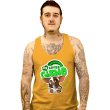 Load image into Gallery viewer, Secret_Shirts Tank Top, Unisex / Small / Gold Little Gizmo!