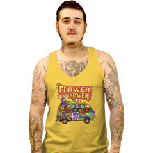 Load image into Gallery viewer, Last_Chance_Shirts Tank Top, Unisex / Small / Gold Flower Power