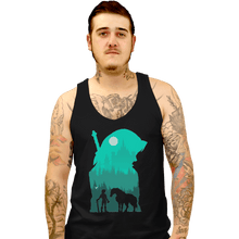 Load image into Gallery viewer, Shirts Tank Top, Unisex / Small / Black Hylian Silhouette