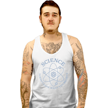 Load image into Gallery viewer, Shirts Tank Top, Unisex / Small / White Science Doesn't Care
