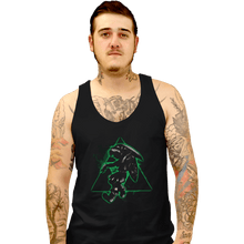 Load image into Gallery viewer, Shirts Tank Top, Unisex / Small / Black Cosmic Retro Link