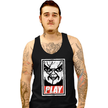 Load image into Gallery viewer, Shirts Tank Top, Unisex / Small / Black Play