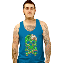 Load image into Gallery viewer, Shirts Tank Top, Unisex / Small / Sapphire Jolly Plumber