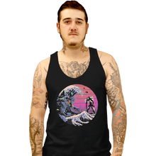 Load image into Gallery viewer, Shirts Tank Top, Unisex / Small / Black Retro Wave EVA