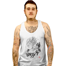 Load image into Gallery viewer, Shirts Tank Top, Unisex / Small / White The Prince Of Saiyans