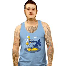 Load image into Gallery viewer, Shirts Tank Top, Unisex / Small / Powder Blue Chao Garden