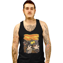 Load image into Gallery viewer, Shirts Tank Top, Unisex / Small / Black Scratchy's Scream