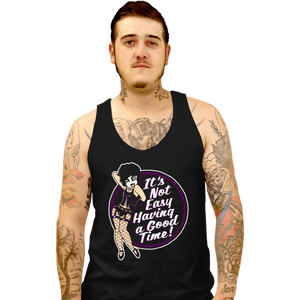 Daily_Deal_Shirts Tank Top, Unisex / Small / Black It's Not Easy
