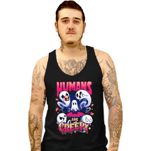 Load image into Gallery viewer, Daily_Deal_Shirts Tank Top, Unisex / Small / Black Ghost View Of Humanity