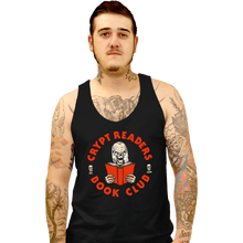 Load image into Gallery viewer, Shirts Tank Top, Unisex / Small / Black Crypt Readers Book Club
