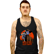 Load image into Gallery viewer, Daily_Deal_Shirts Tank Top, Unisex / Small / Black Red Eyes Bounty Hunter