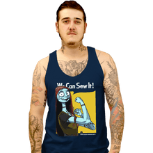 Load image into Gallery viewer, Shirts Tank Top, Unisex / Small / Navy Sally Rosie