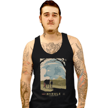 Load image into Gallery viewer, Shirts Tank Top, Unisex / Small / Black Epona Visit Hyrule