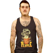 Load image into Gallery viewer, Shirts Tank Top, Unisex / Small / Black I Like Coffee