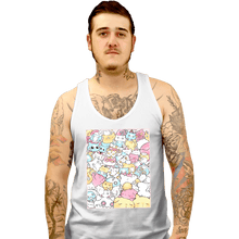 Load image into Gallery viewer, Daily_Deal_Shirts Tank Top, Unisex / Small / White Pastel Cats