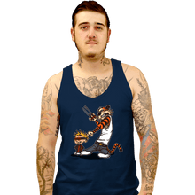 Load image into Gallery viewer, Secret_Shirts Tank Top, Unisex / Small / Navy The Superhero Team