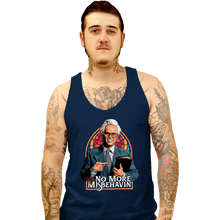 Load image into Gallery viewer, Daily_Deal_Shirts Tank Top, Unisex / Small / Navy No More Misbehavin'