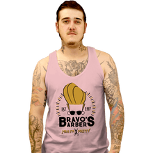 Load image into Gallery viewer, Shirts Tank Top, Unisex / Small / Pink Bravo's Barbers