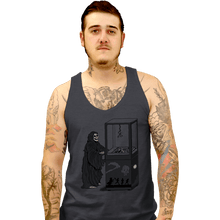 Load image into Gallery viewer, Shirts Tank Top, Unisex / Small / Dark Heather Death Is Random